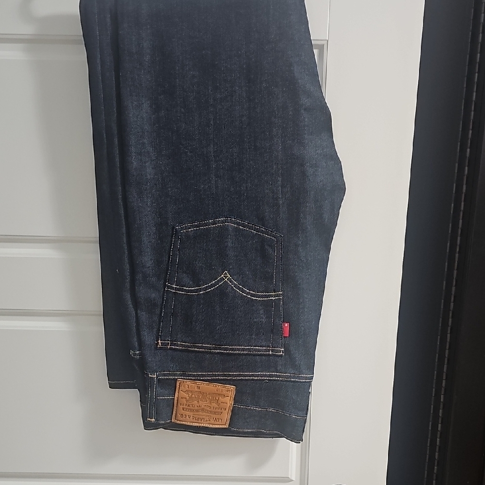 Levi's Men's Relaxed Fit Dark Indigo Jeans